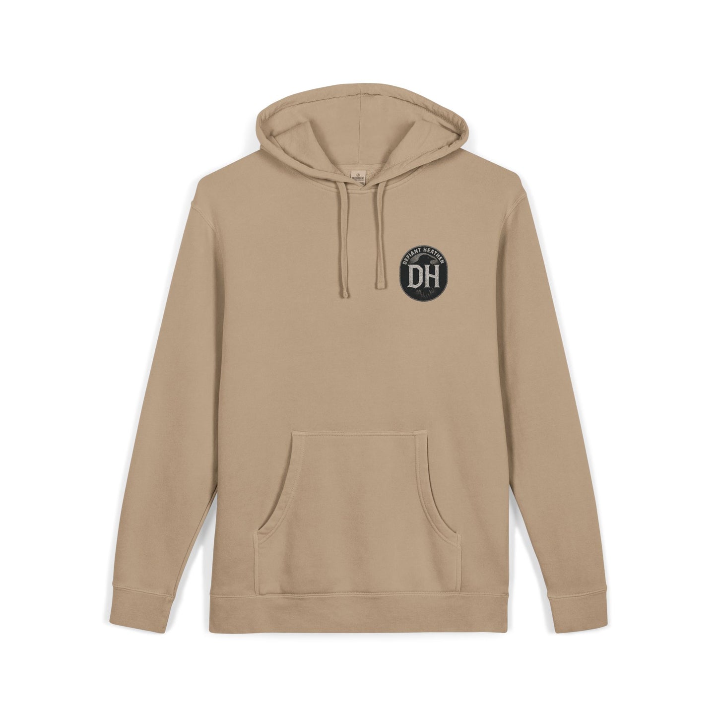 Gritty Question Graphic Hoodie — 'Are You a Folder or a Wadder?'