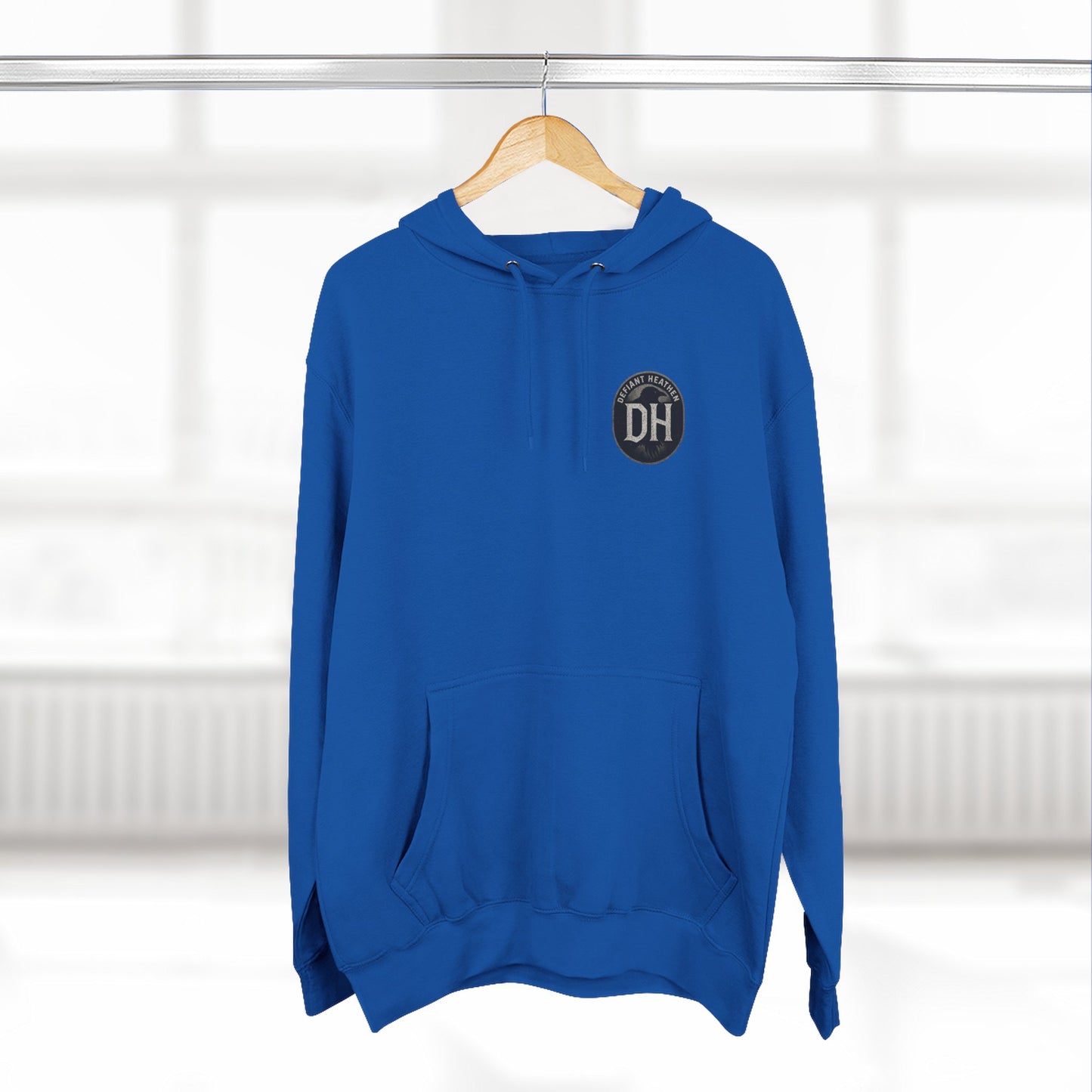 He Who Sweats More Hoodie — Warrior-Inspired Training Fleece Pullover