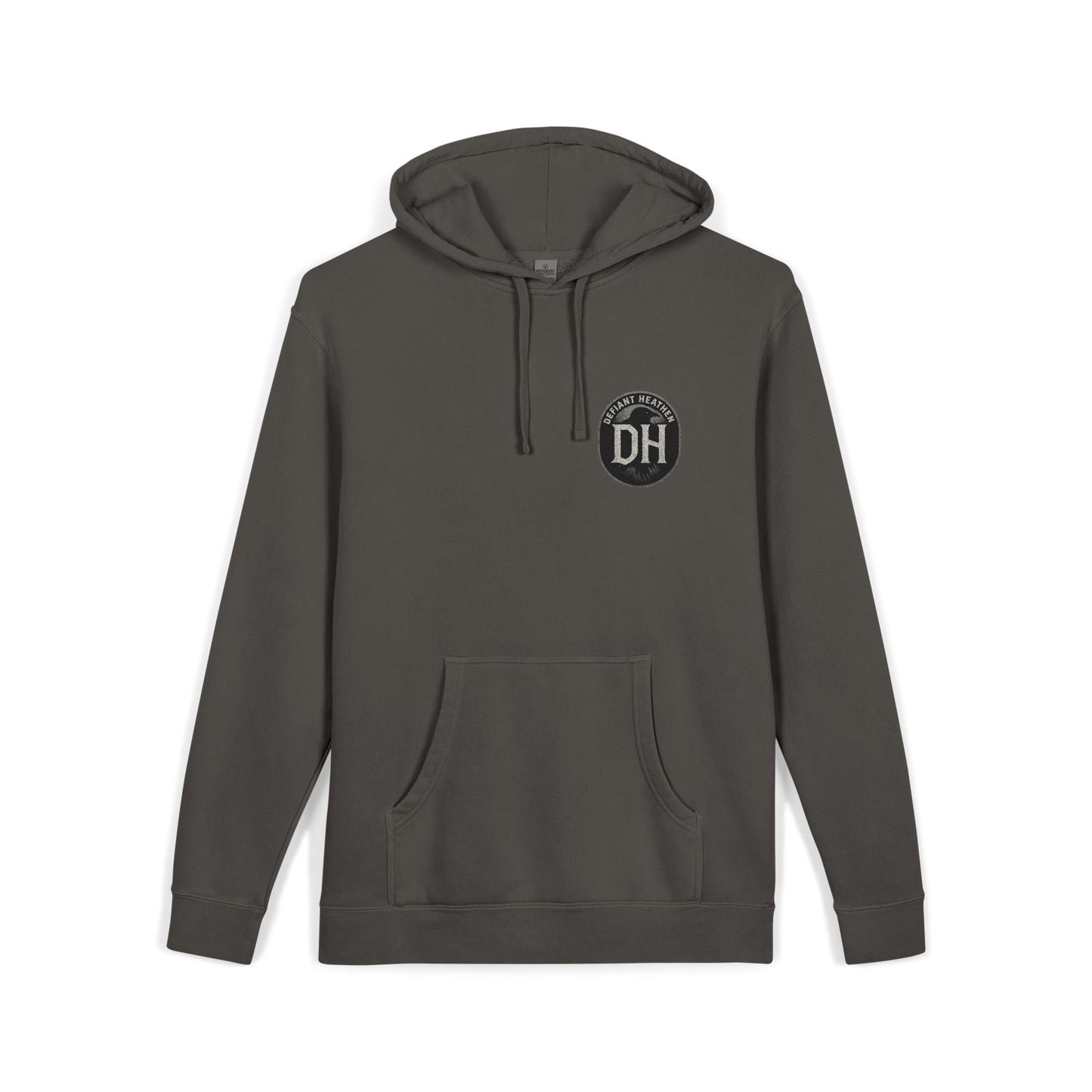 Fenrir Norse Wolf Hoodie — "Loki's Son" Rune Logo