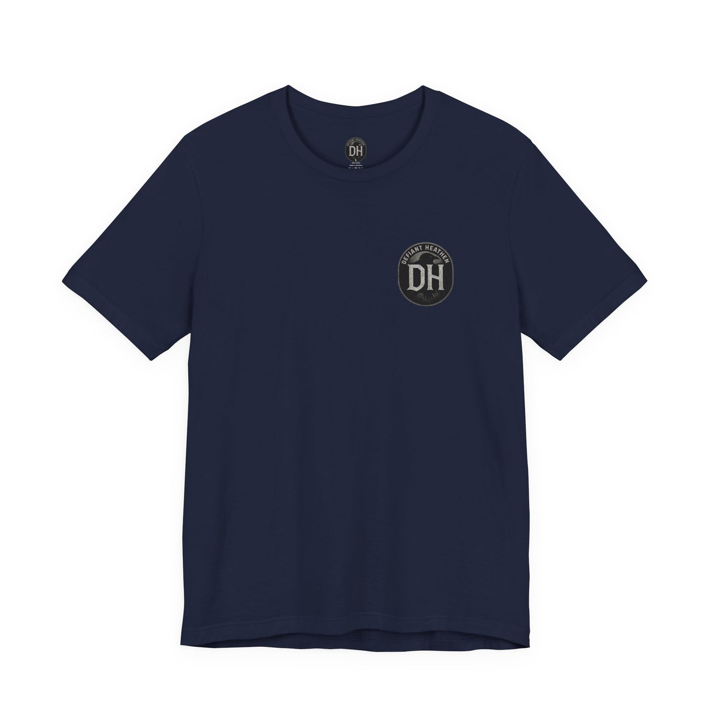 Defiant Heathen Ram Skull Graphic Tee