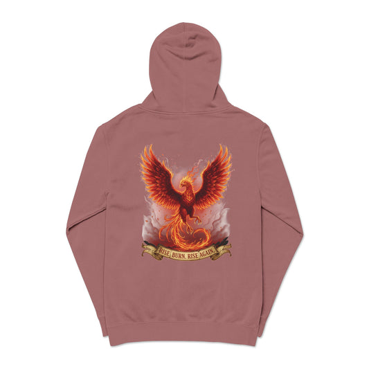 Phoenix Graphic Hoodie — "Rise, Burn, Rise Again"