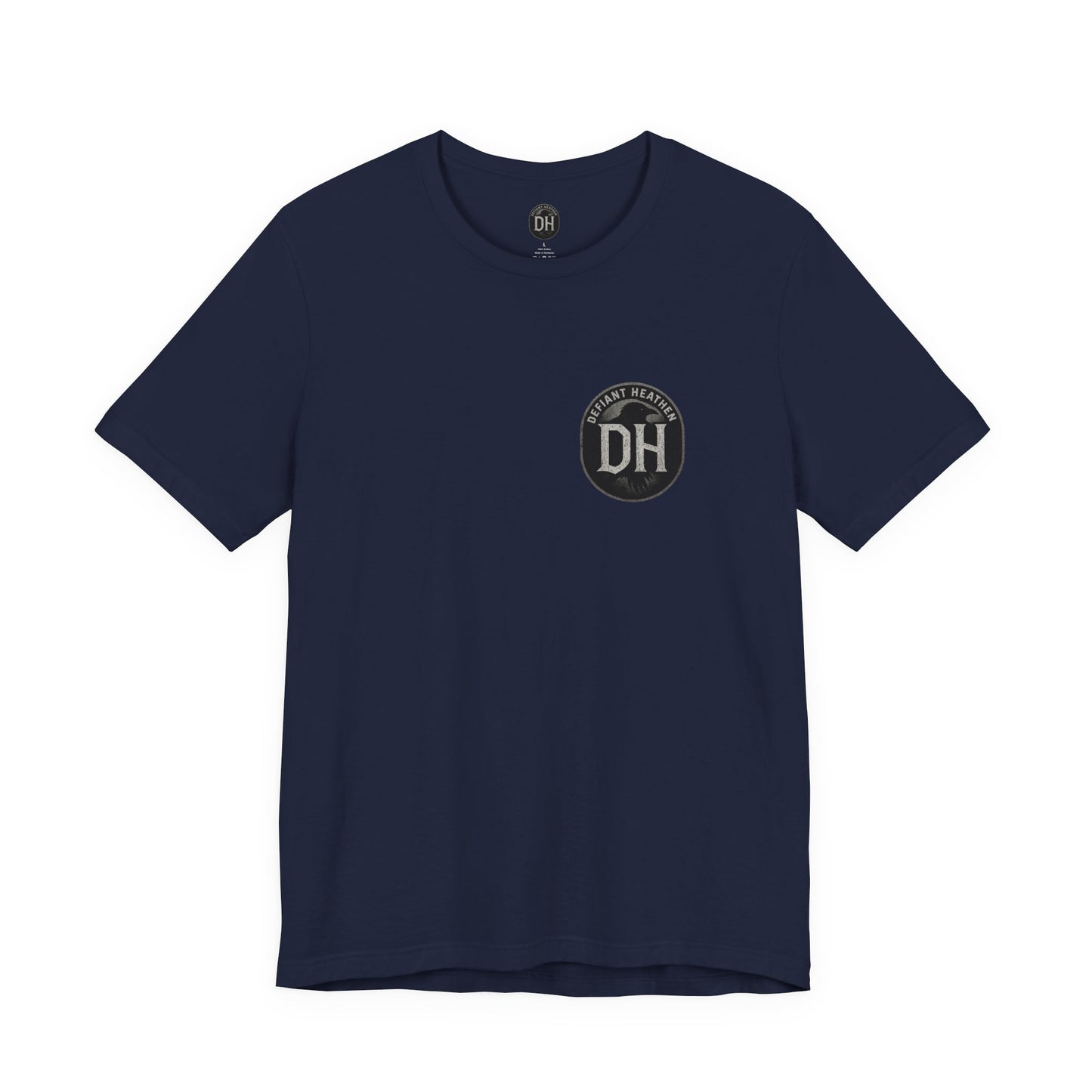 No Masters No Mercy Graphic Tee — Rebellious 'Stay Defiant' Short Sleeve Shirt