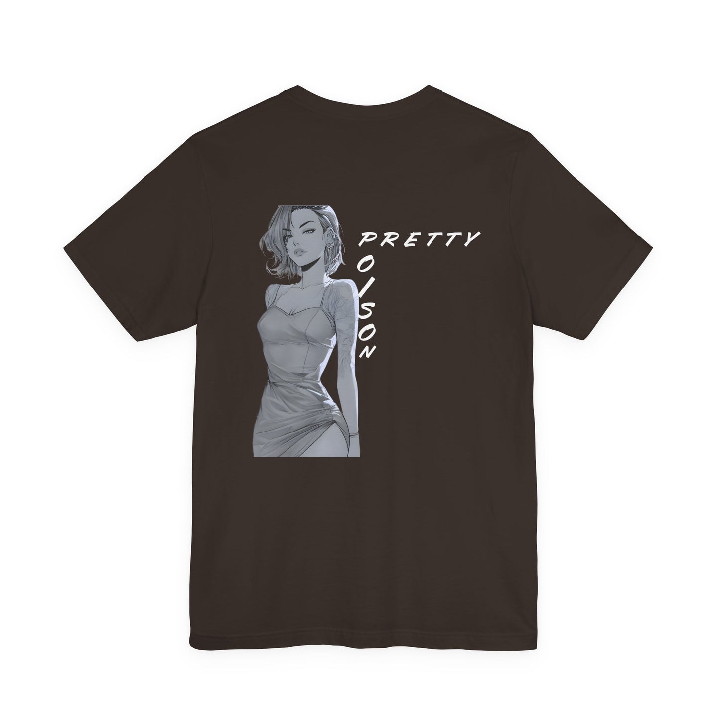 Pretty Poison Graphic Tee — Bold Logo Short Sleeve