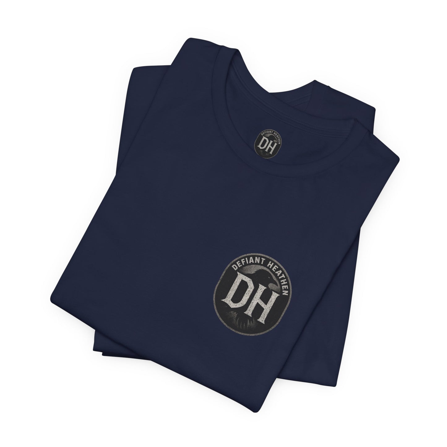 No Masters No Mercy Graphic Tee — Rebellious 'Stay Defiant' Short Sleeve Shirt