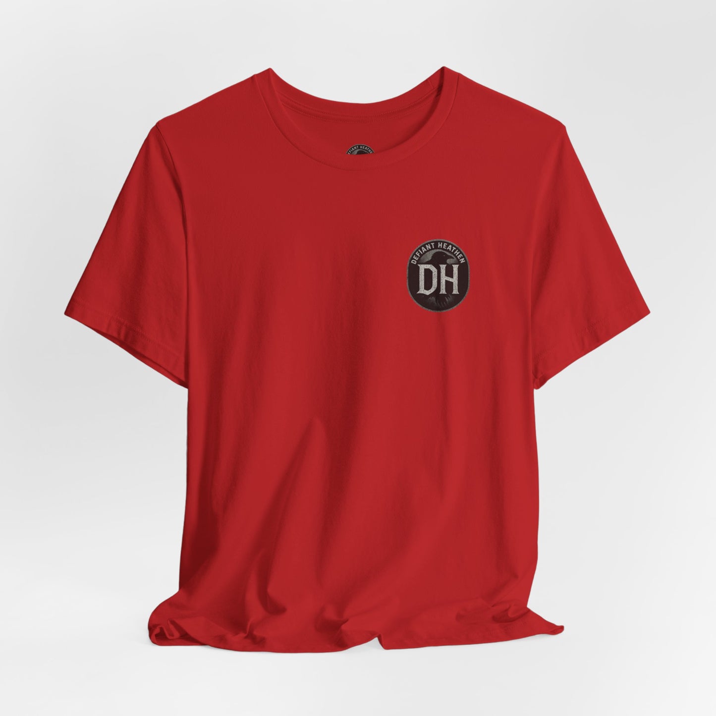 Defiant Heathen Ram Skull Graphic Tee