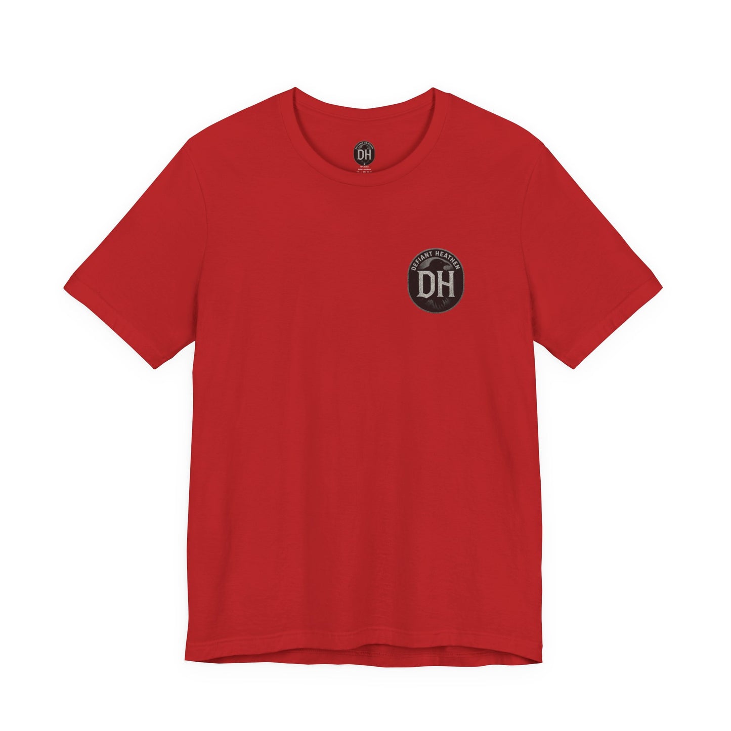 Defiant Heathen Ram Skull Graphic Tee