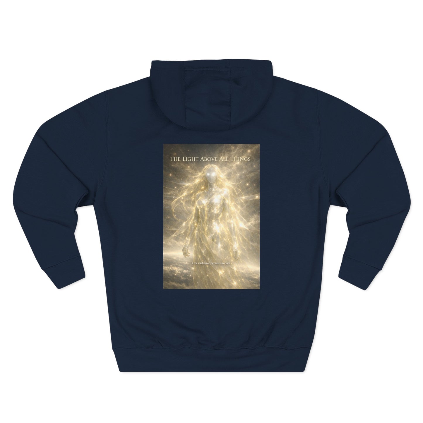 The Light Above All Things Hoodie — Mythic Aether Fleece Pullover