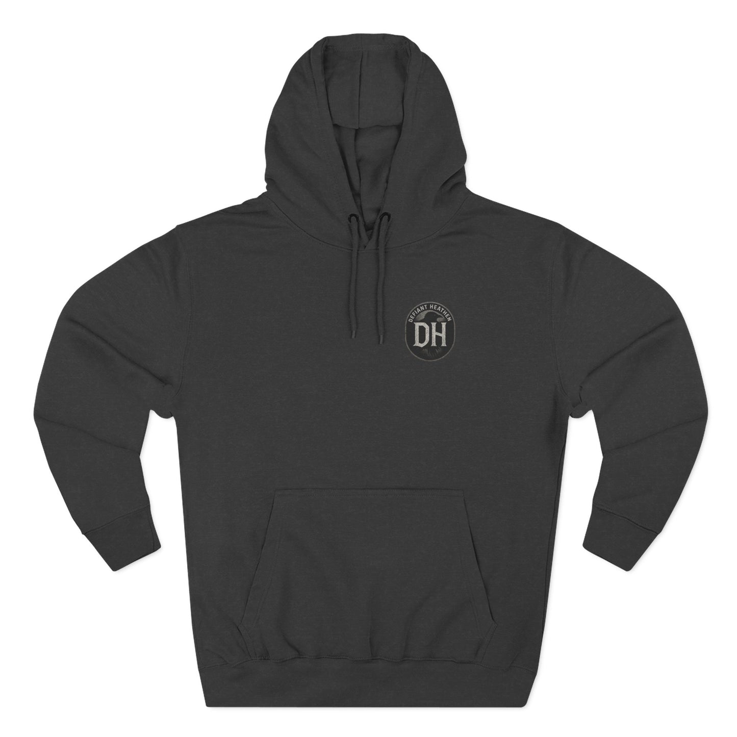 He Who Sweats More Hoodie — Warrior-Inspired Training Fleece Pullover