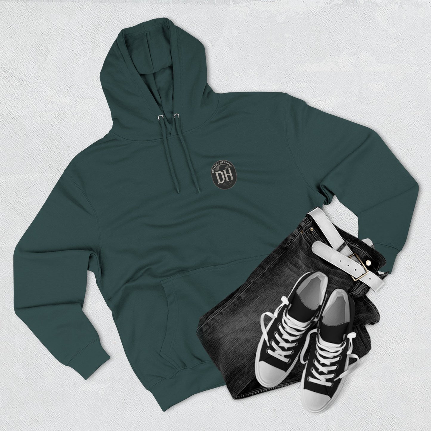 Nyx 'She Who Casts the First Shadow' Fleece Hoodie — Dark Mythology Apparel