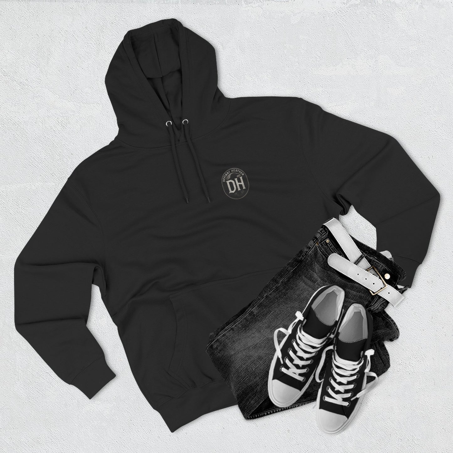 Nyx 'She Who Casts the First Shadow' Fleece Hoodie — Dark Mythology Apparel