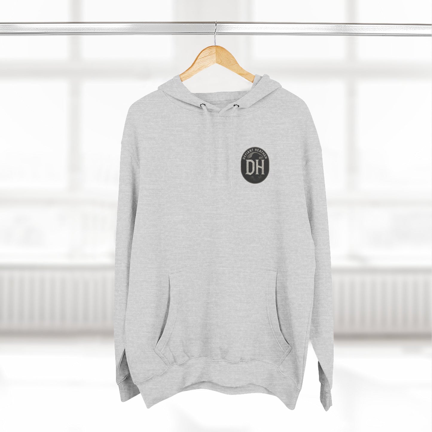 Erebus 'Origin of Shadow' Fleece Hoodie — Primordial Darkness Graphic
