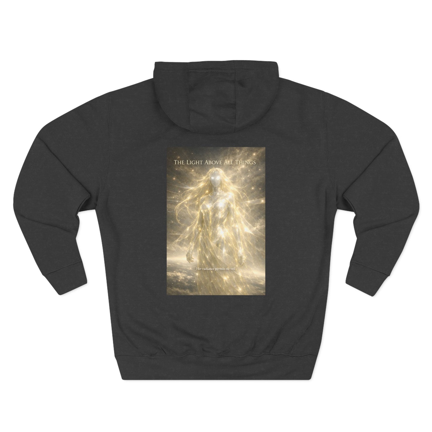 The Light Above All Things Hoodie — Mythic Aether Fleece Pullover
