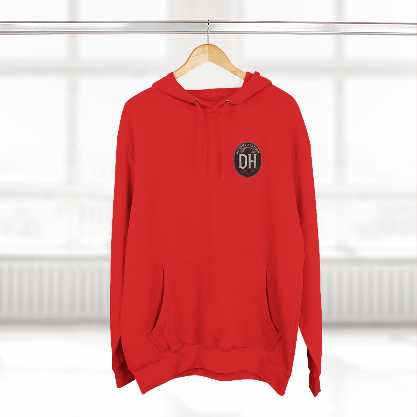 He Who Sweats More Hoodie — Warrior-Inspired Training Fleece Pullover