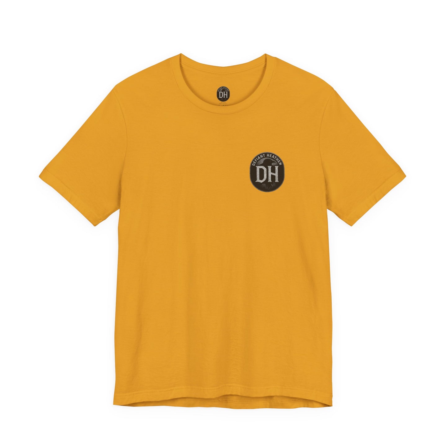 Defiant Heathen Ram Skull Graphic Tee