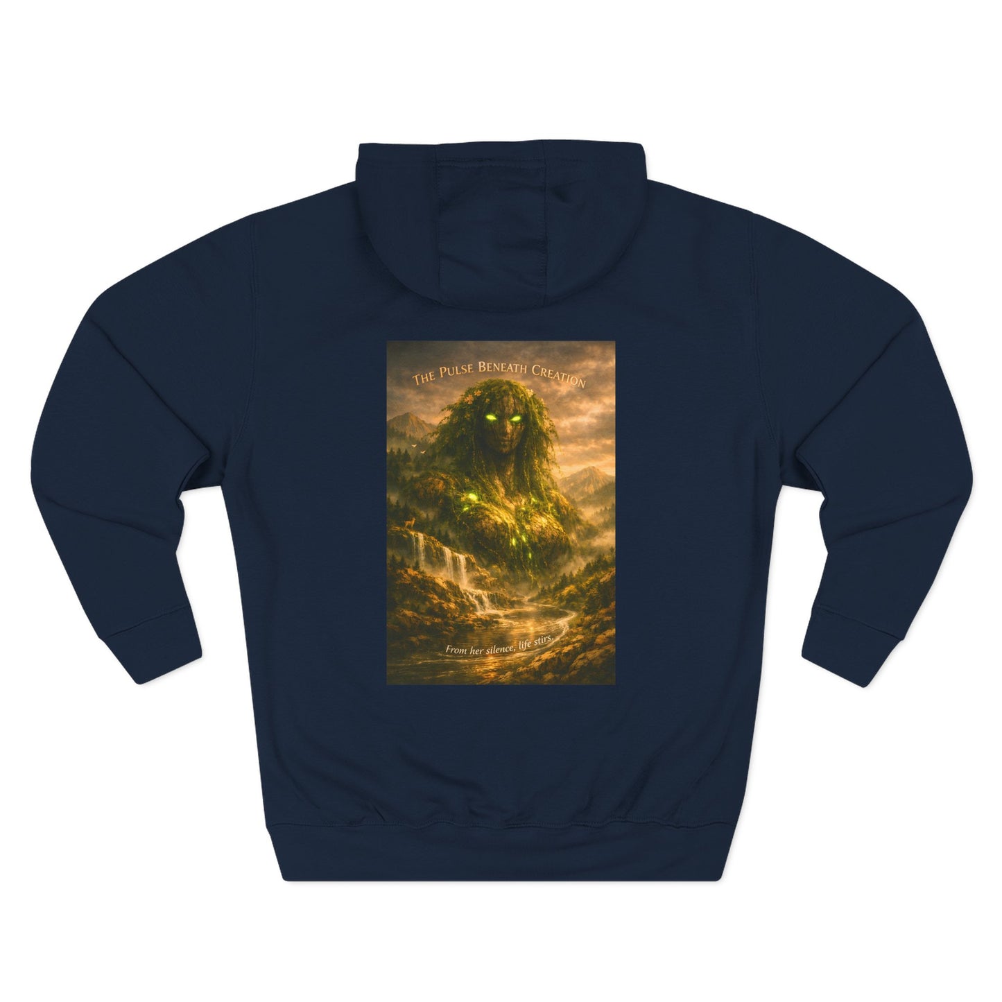 Gaia Primordial Tee — "She Was Here First. She Will Be Here Last."