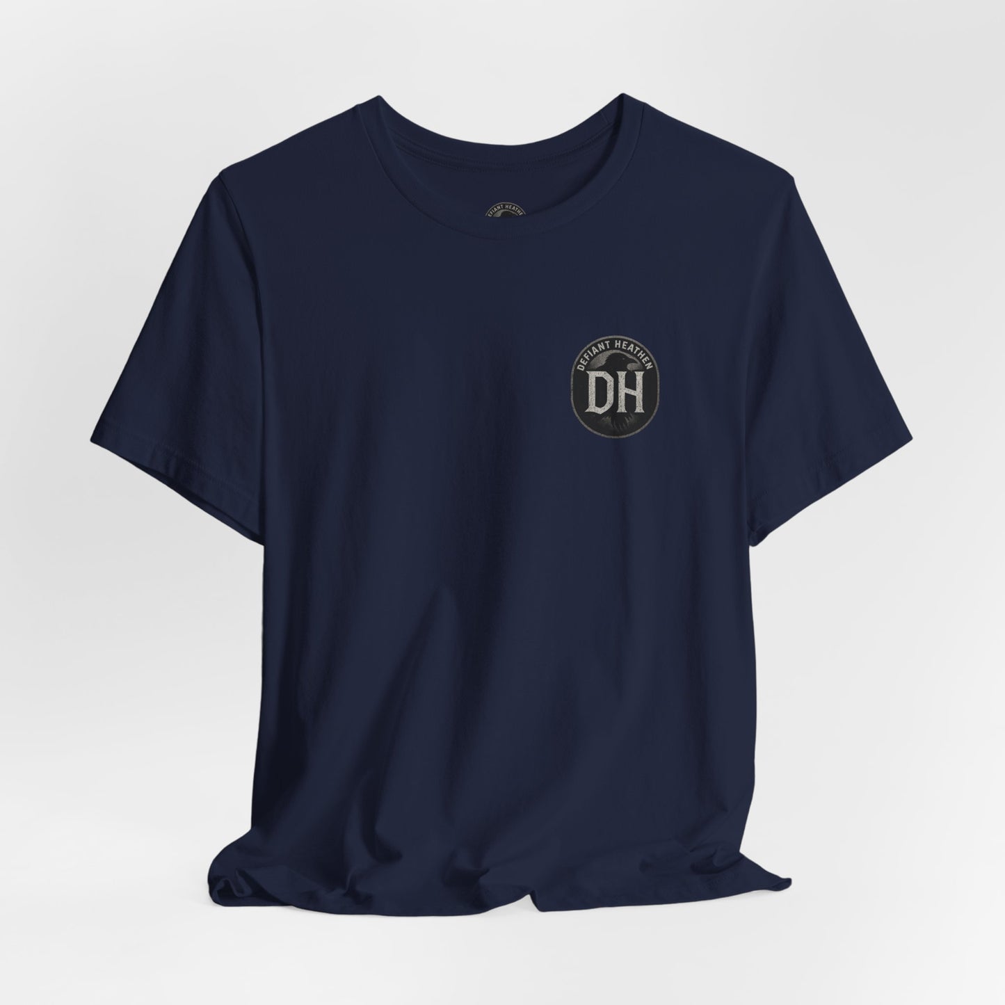 Defiant Heathen Ram Skull Graphic Tee