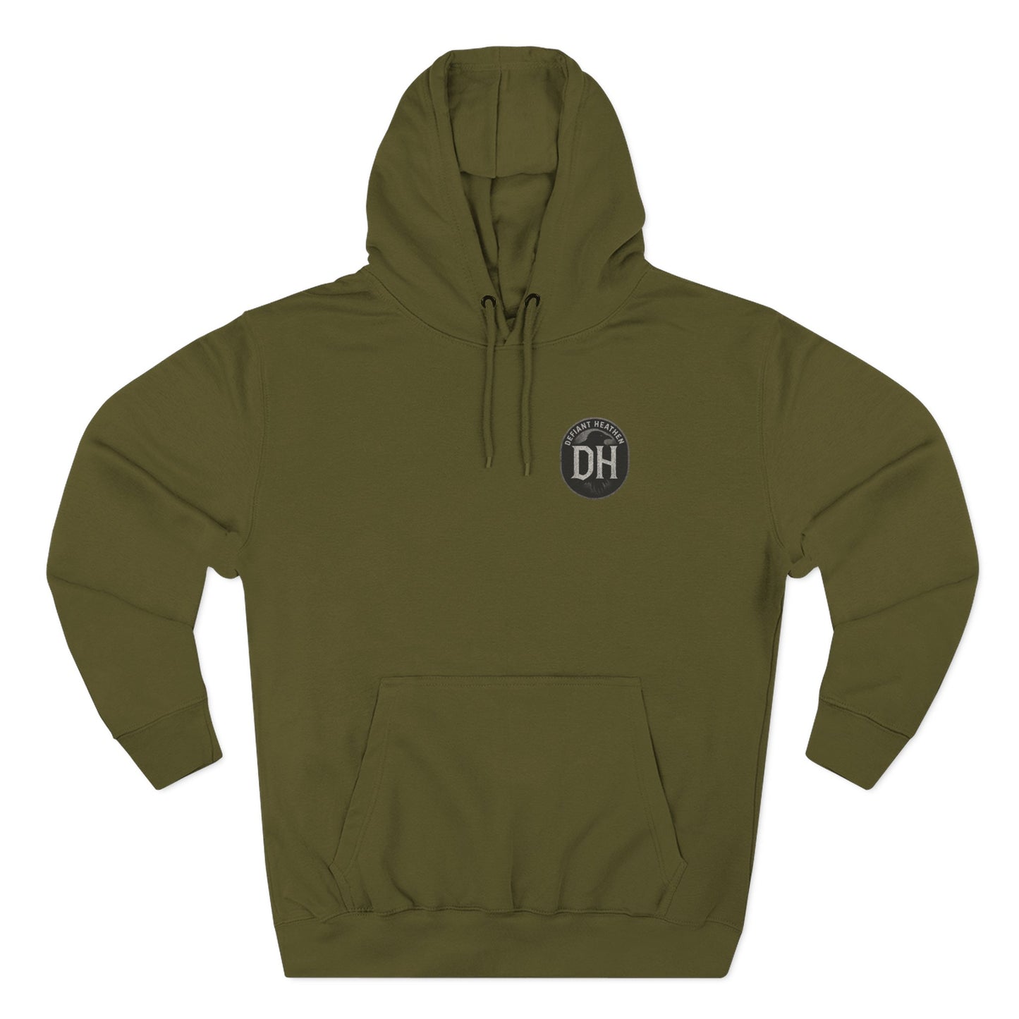He Who Sweats More Hoodie — Warrior-Inspired Training Fleece Pullover