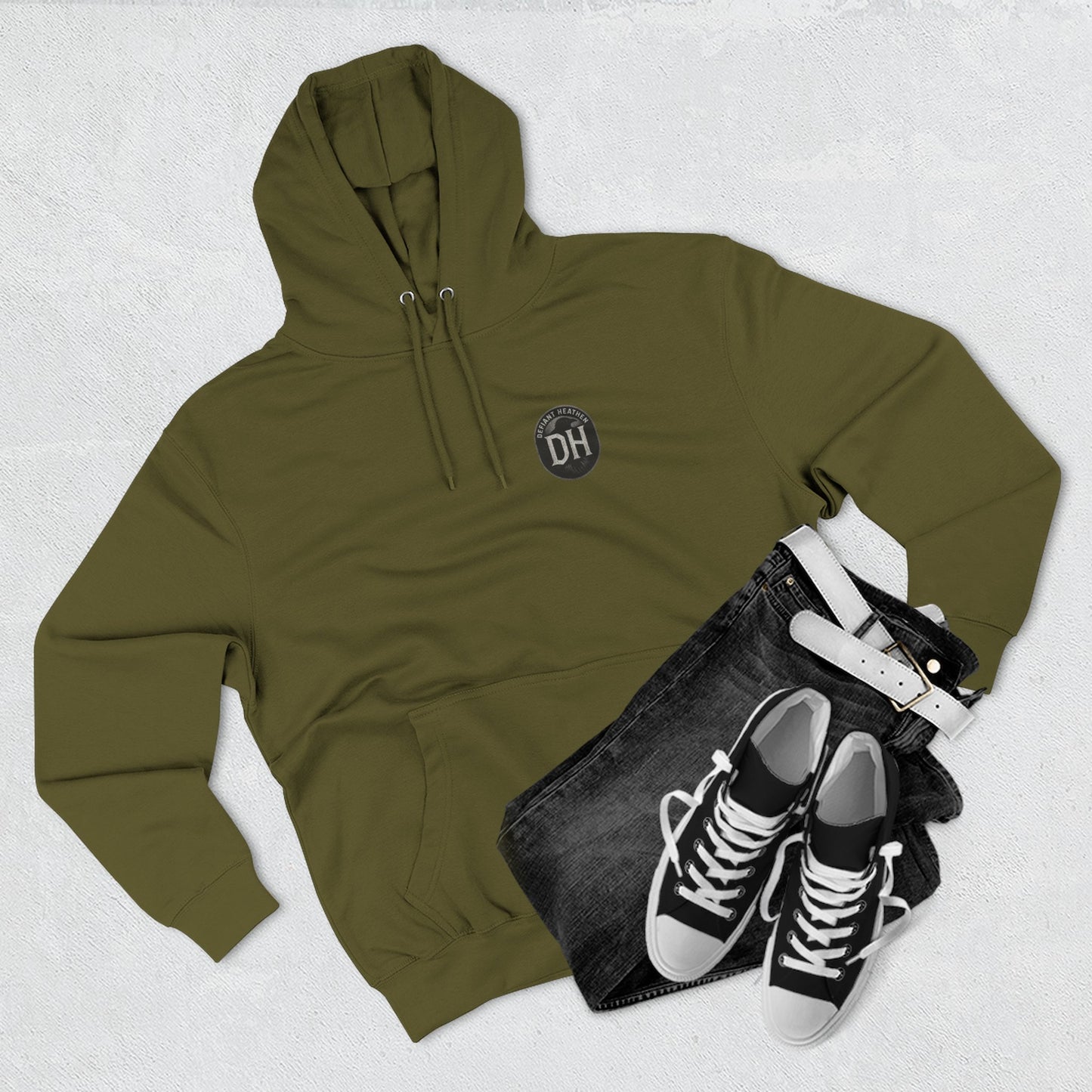 Nyx 'She Who Casts the First Shadow' Fleece Hoodie — Dark Mythology Apparel