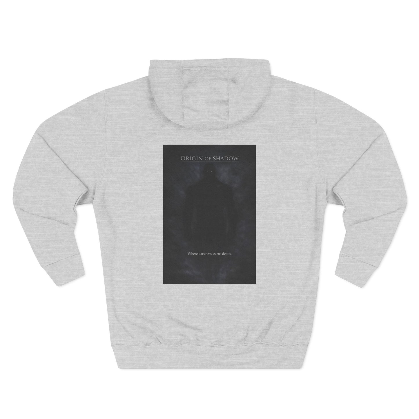 Erebus 'Origin of Shadow' Fleece Hoodie — Primordial Darkness Graphic
