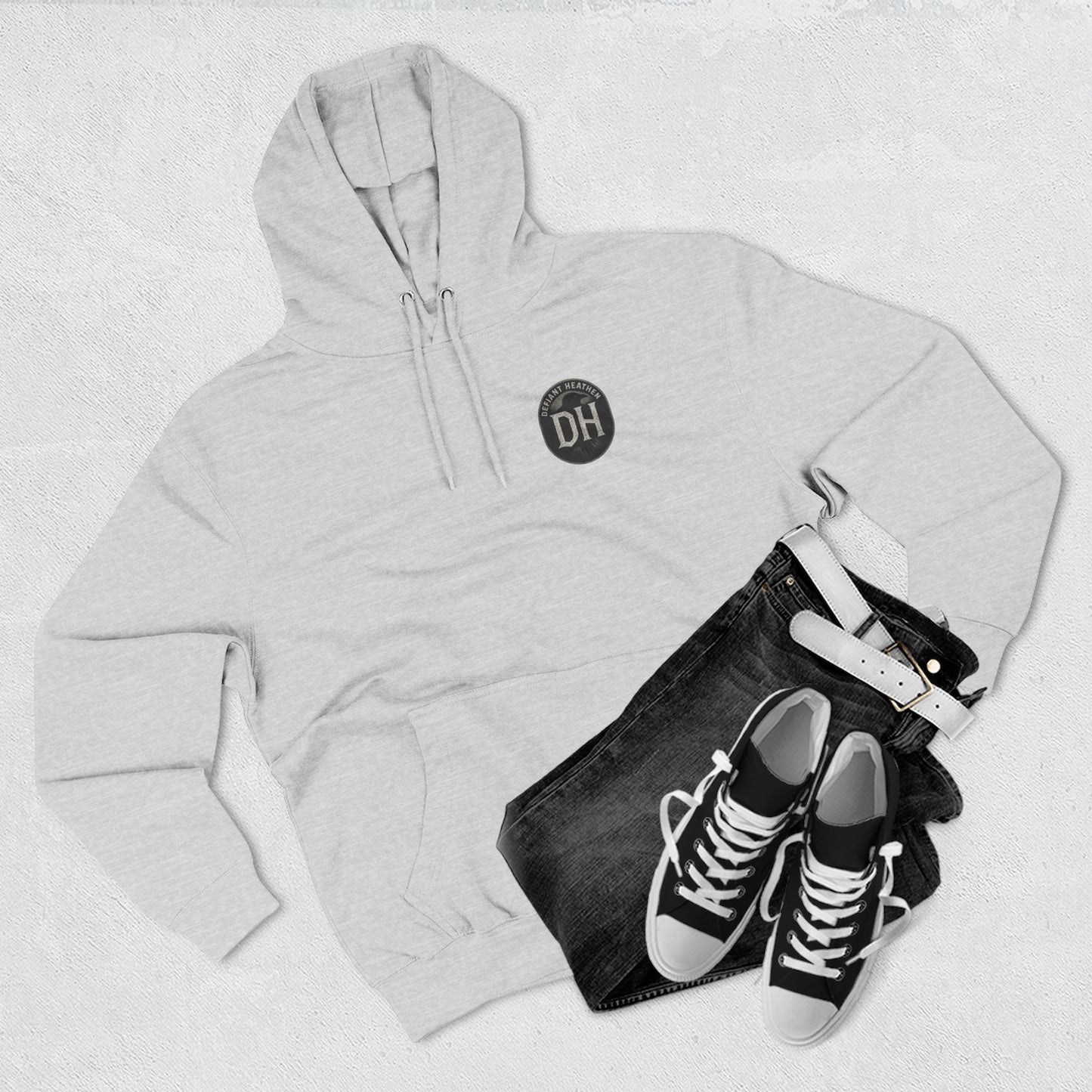Tartarus Hoodie — 'Even gods end here' Mythic Abyss Fantasy Pullover