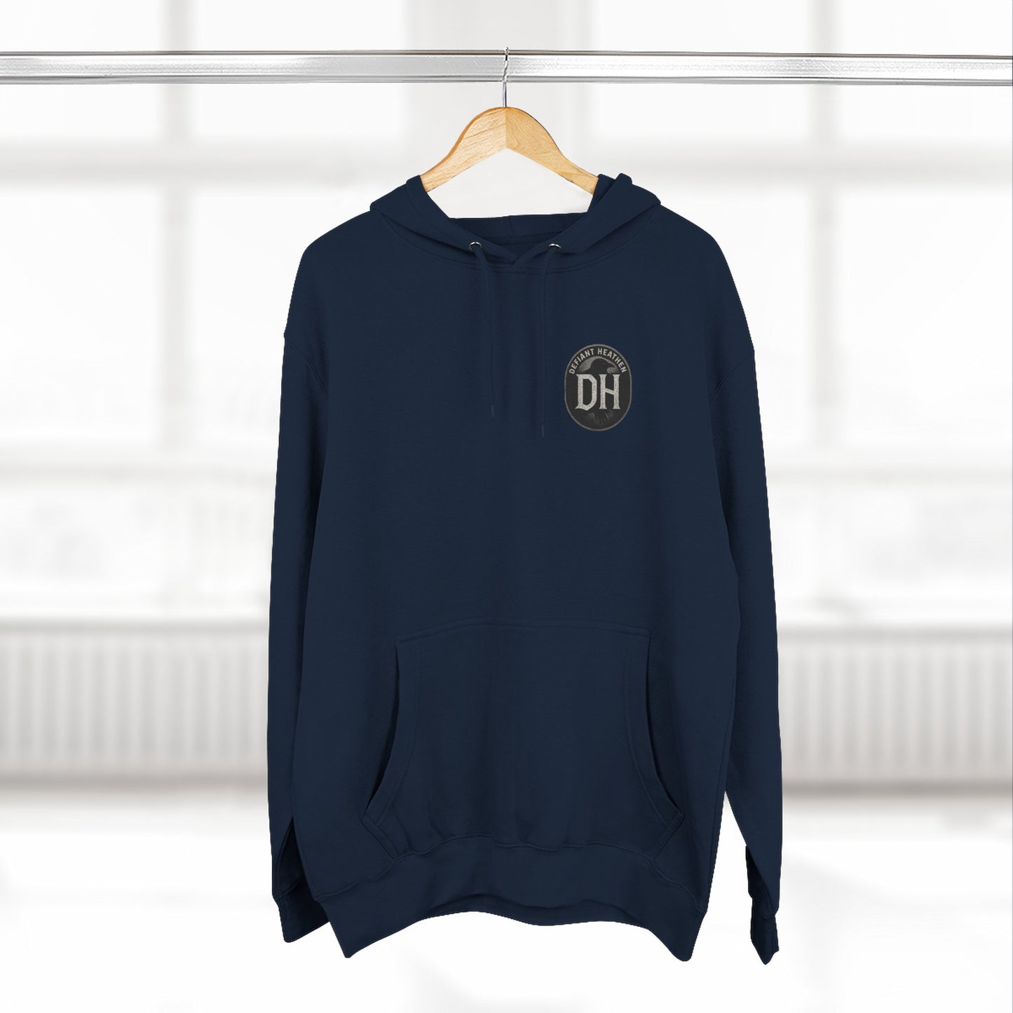 Erebus 'Origin of Shadow' Fleece Hoodie — Primordial Darkness Graphic
