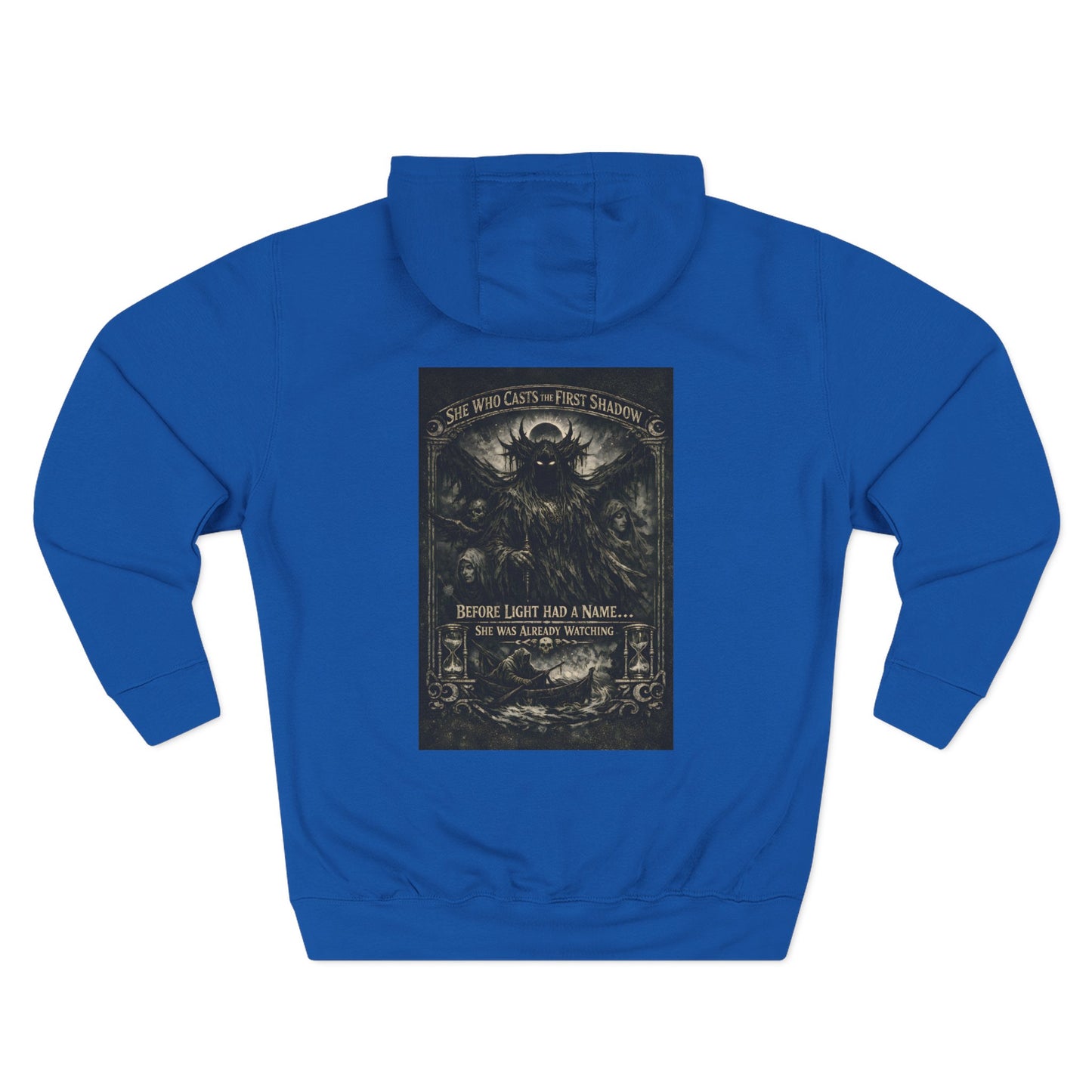 Nyx 'She Who Casts the First Shadow' Fleece Hoodie — Dark Mythology Apparel