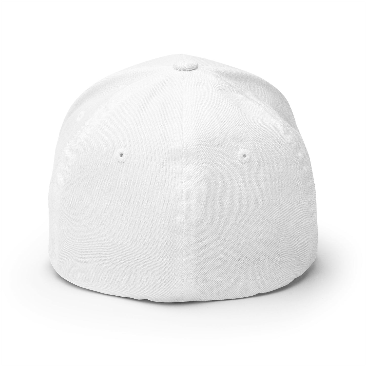 DH Raven Flexfit Cap — Premium Closed‑Back Baseball Hat