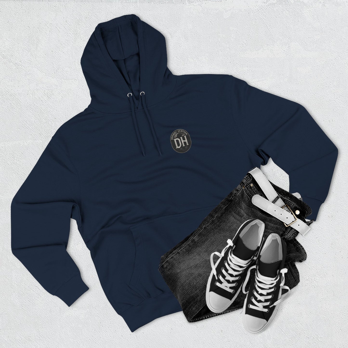 Nyx 'She Who Casts the First Shadow' Fleece Hoodie — Dark Mythology Apparel