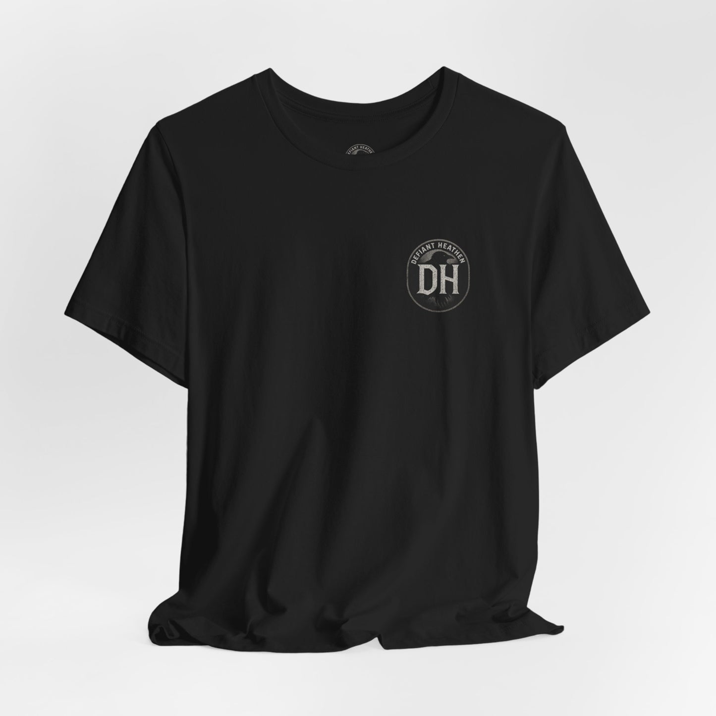 Defiant Heathen Ram Skull Graphic Tee