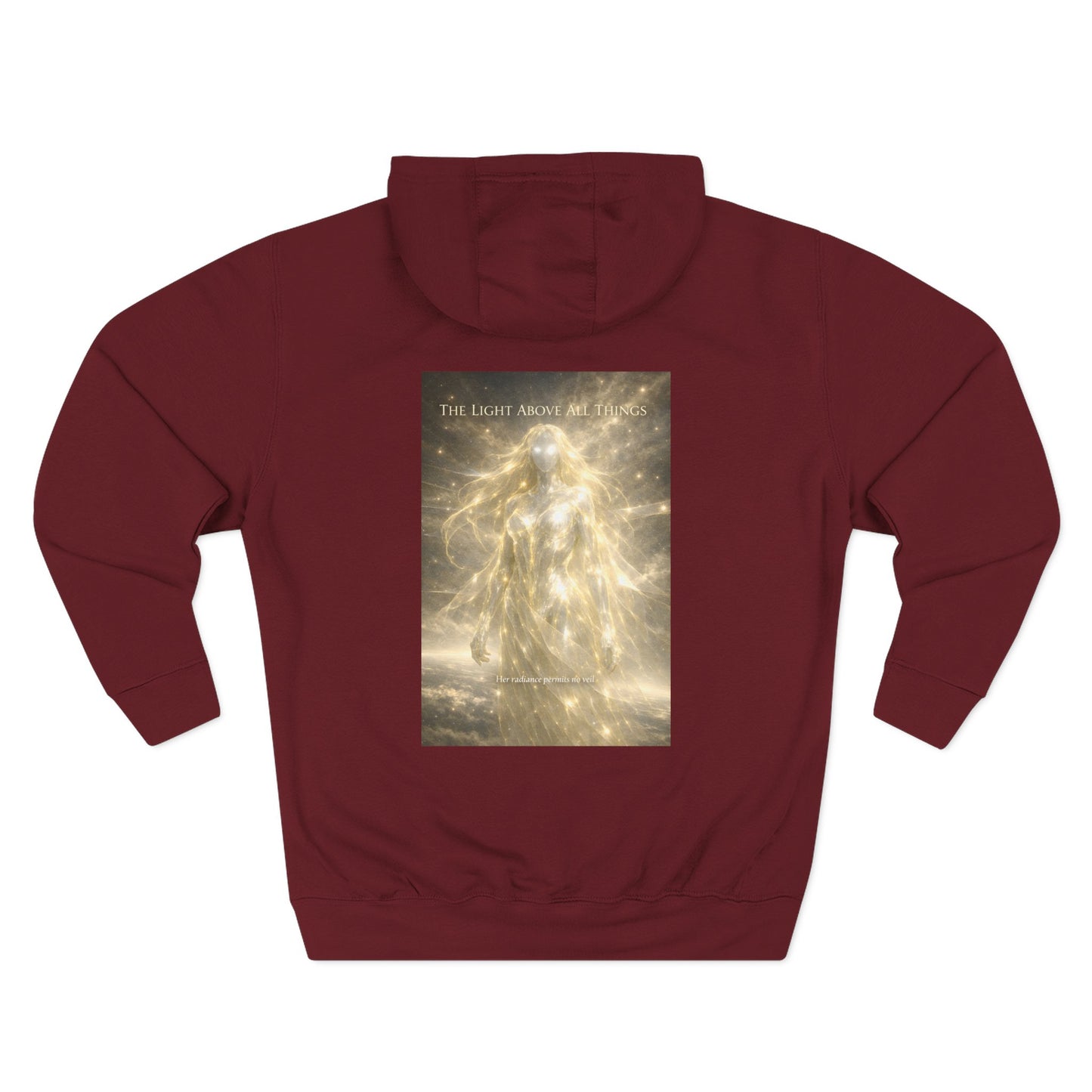 The Light Above All Things Hoodie — Mythic Aether Fleece Pullover