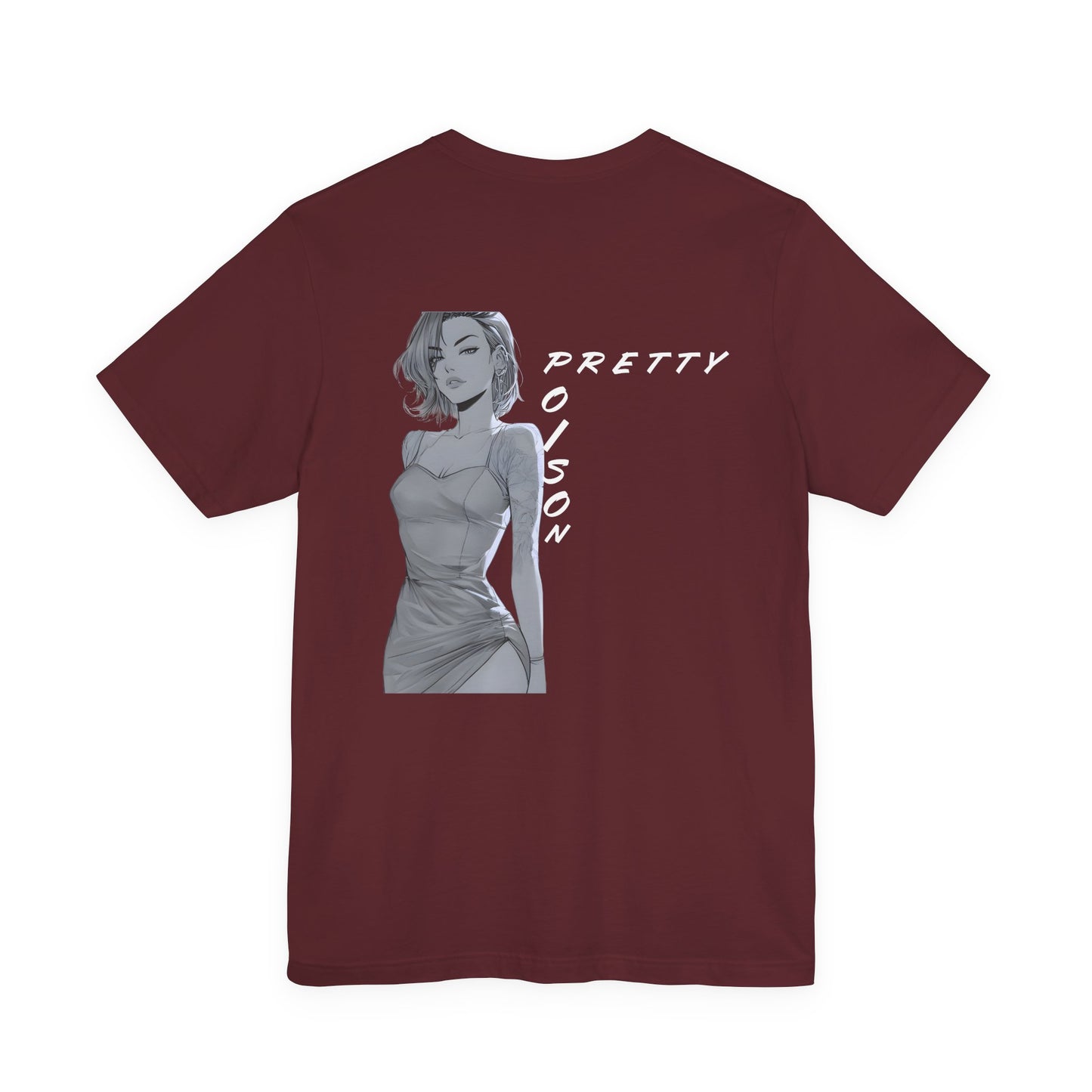 Pretty Poison Graphic Tee — Bold Logo Short Sleeve