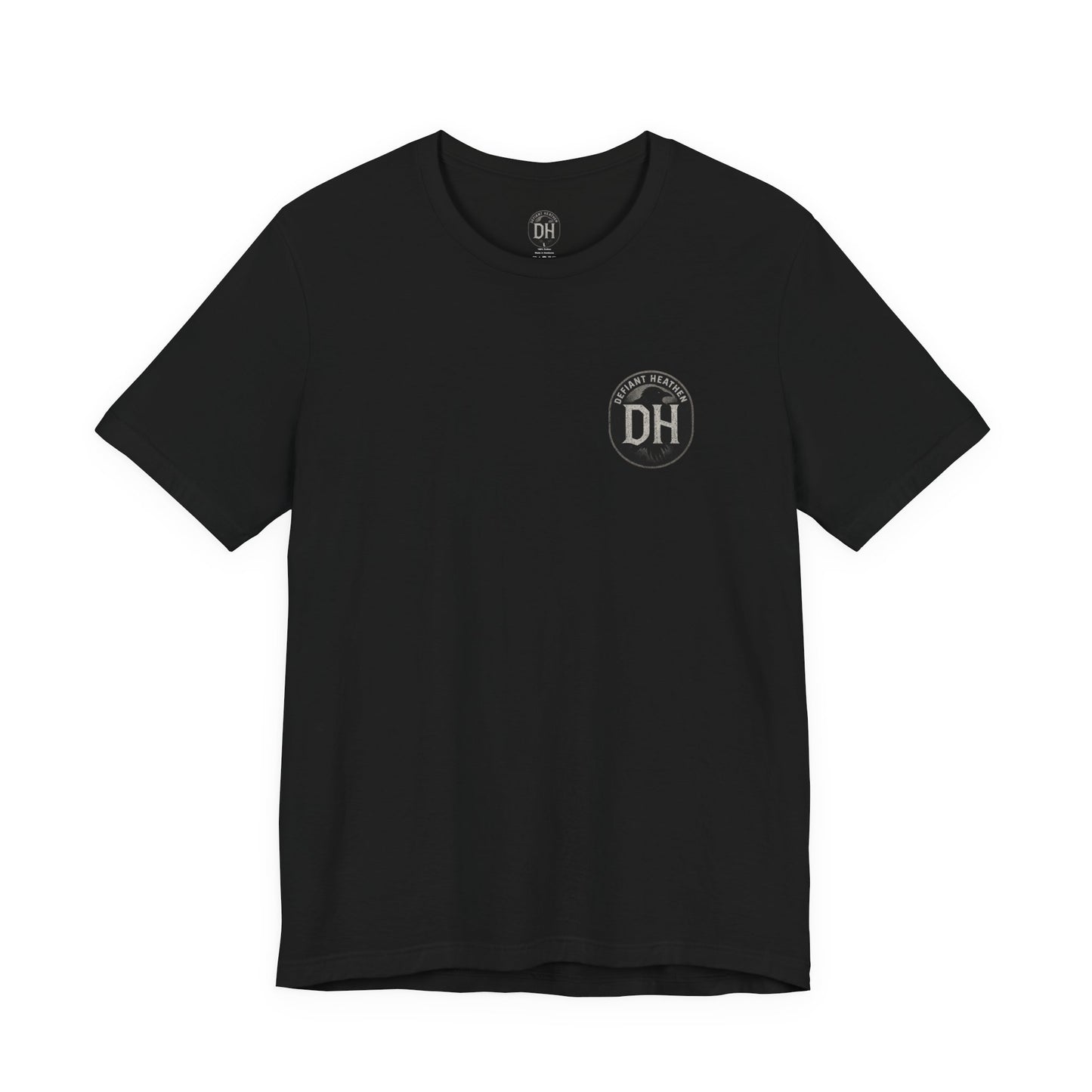 Defiant Heathen Ram Skull Graphic Tee