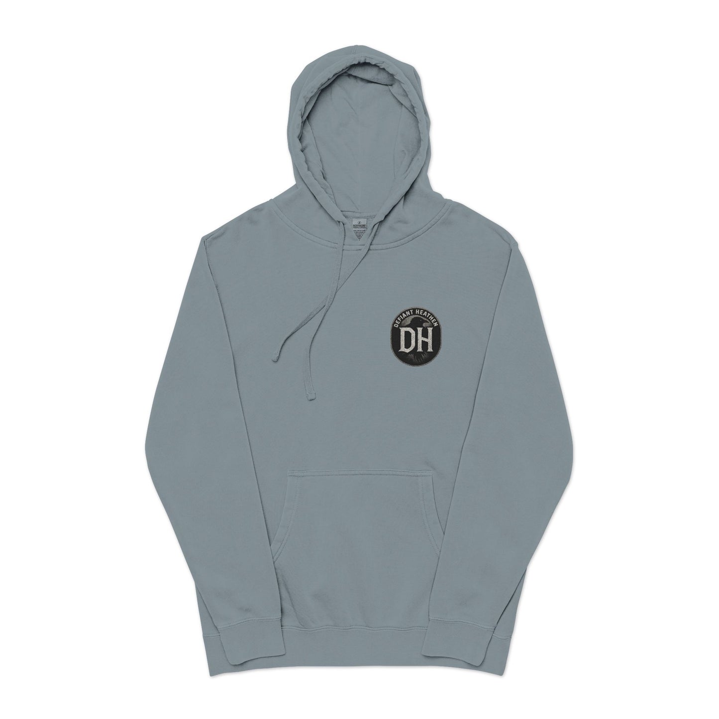 Fenrir Norse Wolf Hoodie — "Loki's Son" Rune Logo