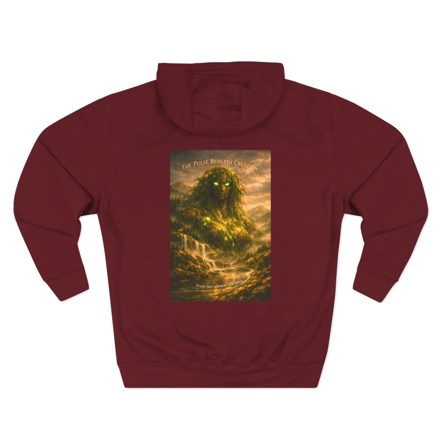 Gaia Primordial Tee — "She Was Here First. She Will Be Here Last."