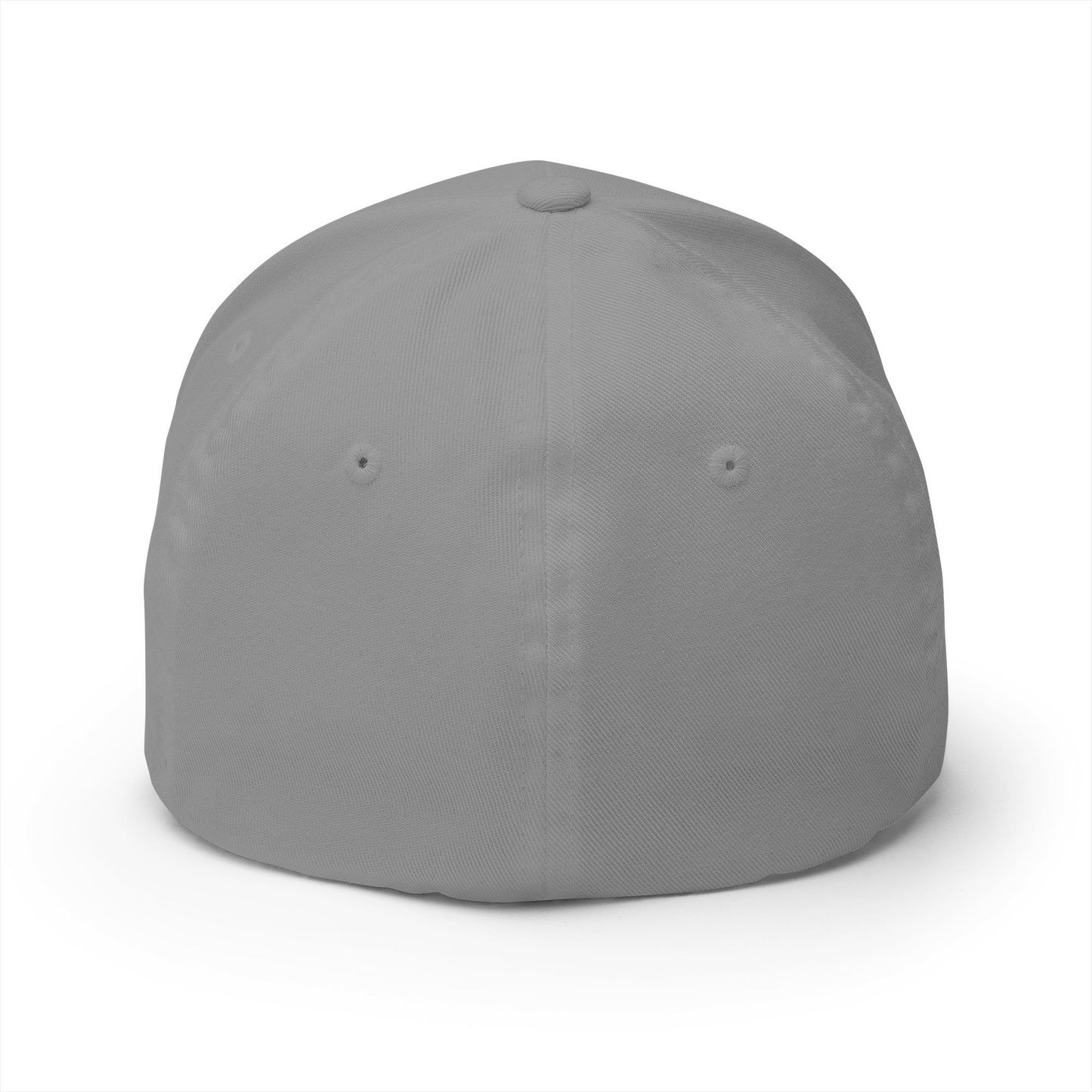 DH Raven Flexfit Cap — Premium Closed‑Back Baseball Hat