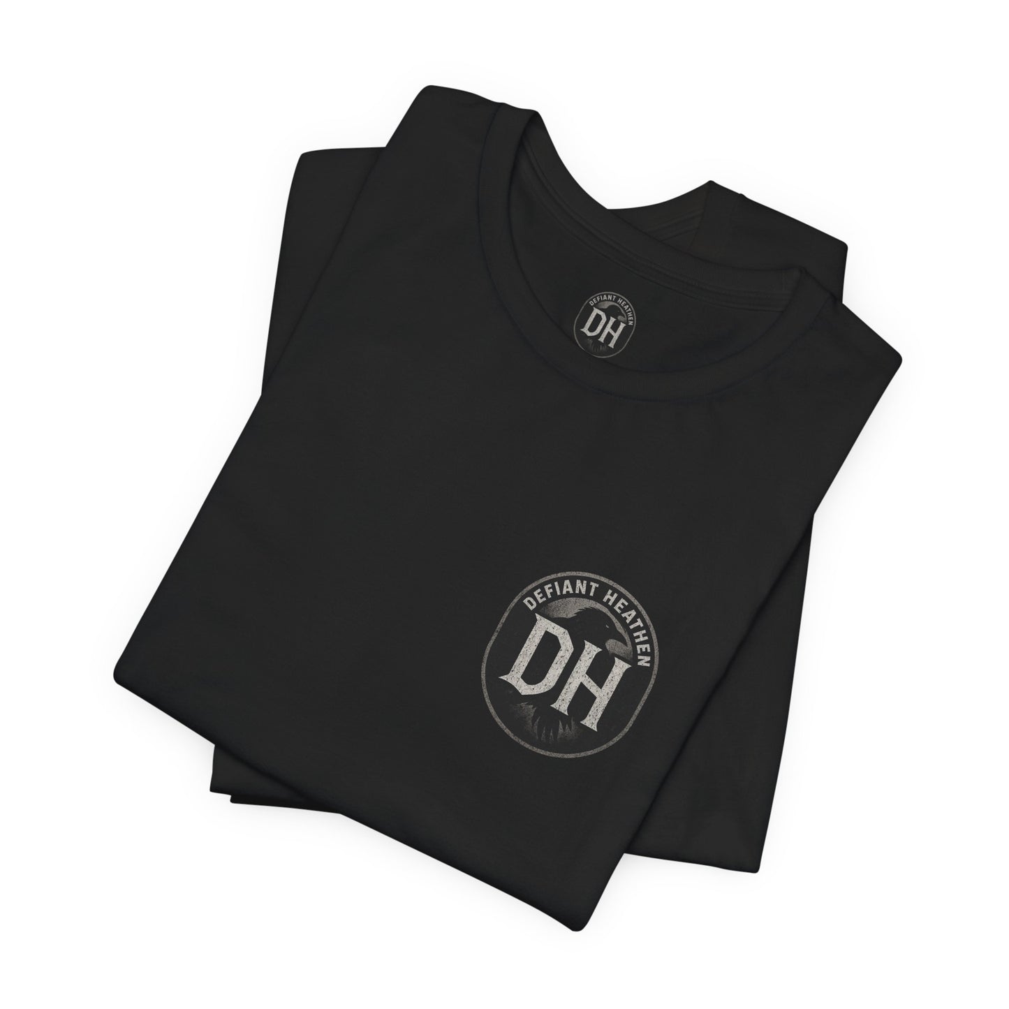 No Masters No Mercy Graphic Tee — Rebellious 'Stay Defiant' Short Sleeve Shirt