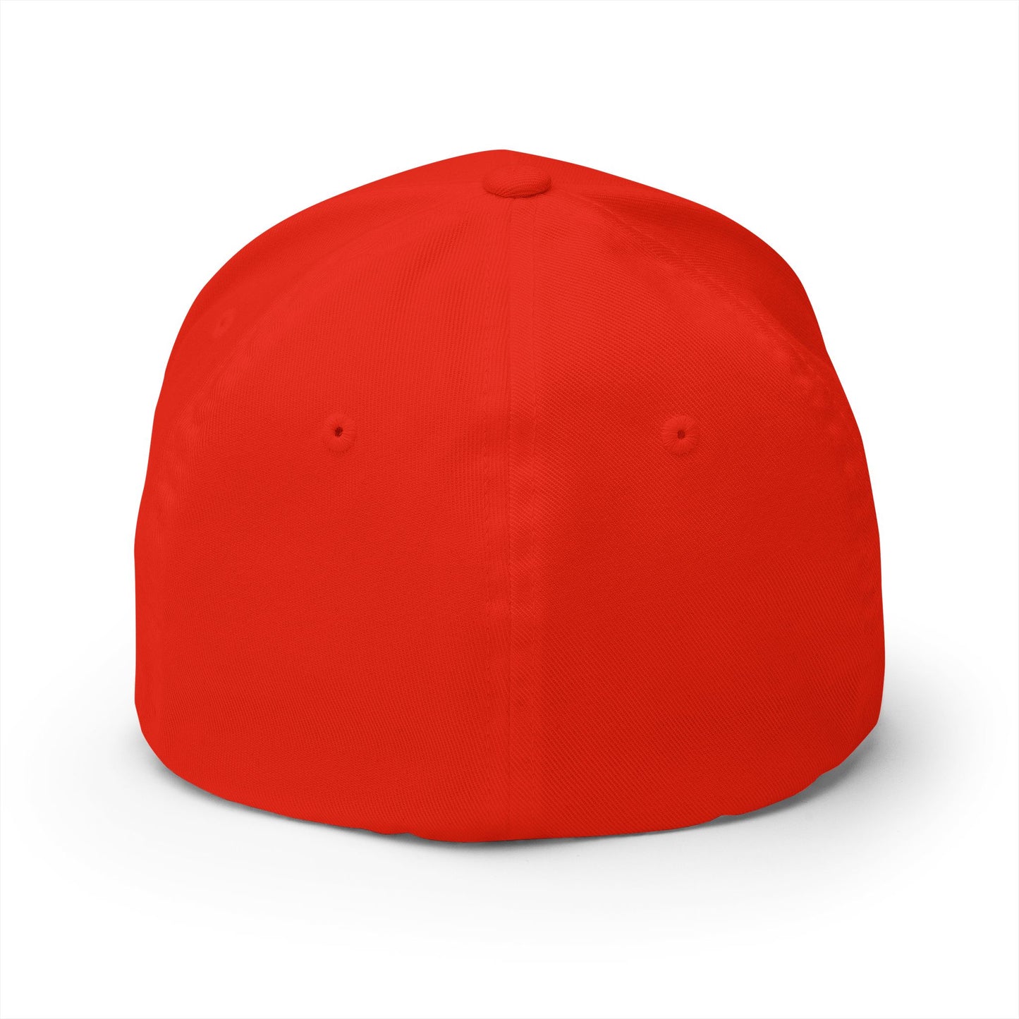 DH Raven Flexfit Cap — Premium Closed‑Back Baseball Hat