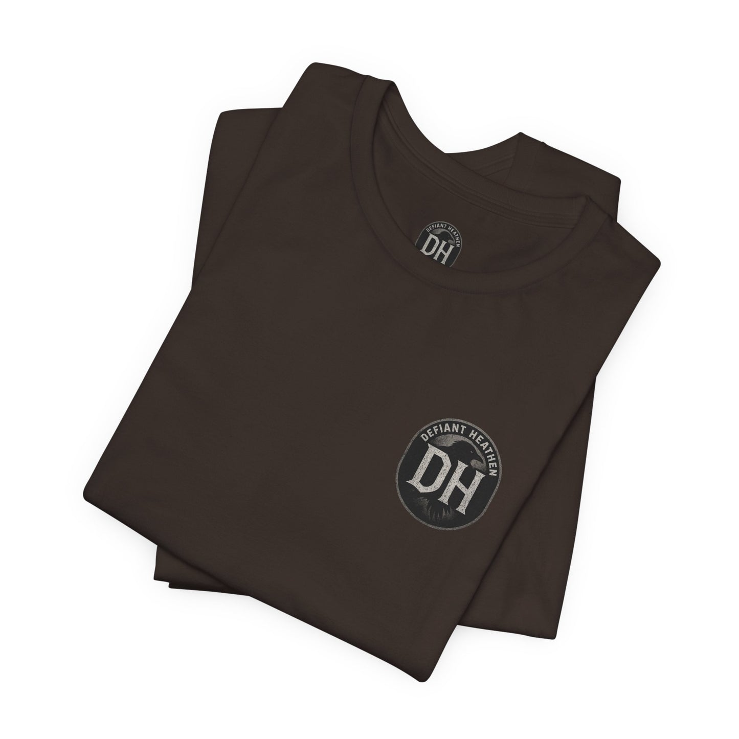 Defiant Heathen Ram Skull Graphic Tee