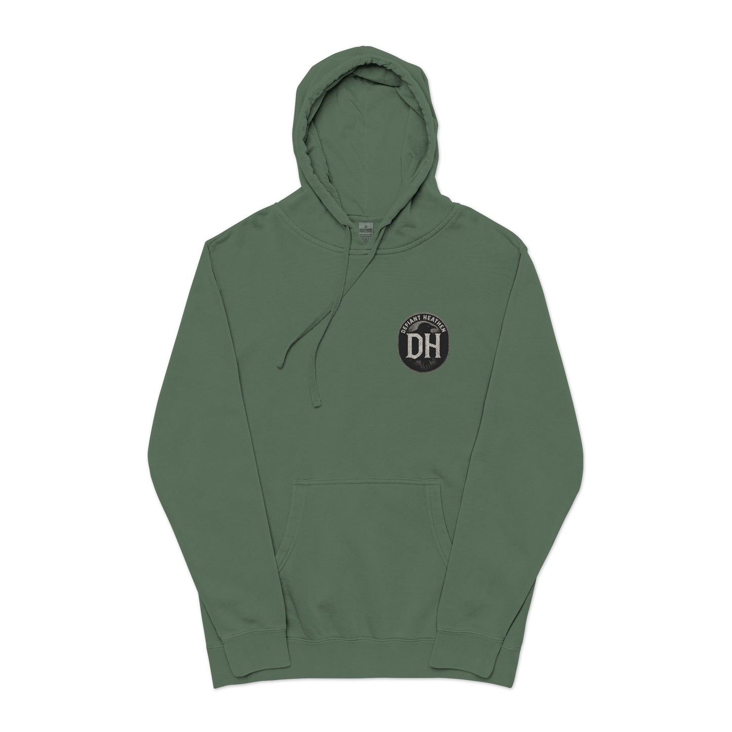 Fenrir Norse Wolf Hoodie — "Loki's Son" Rune Logo