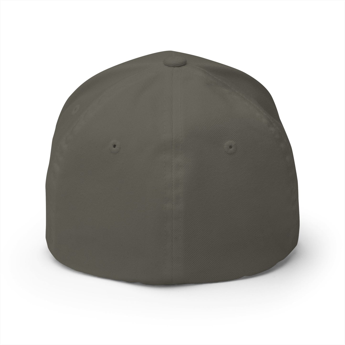 DH Raven Flexfit Cap — Premium Closed‑Back Baseball Hat