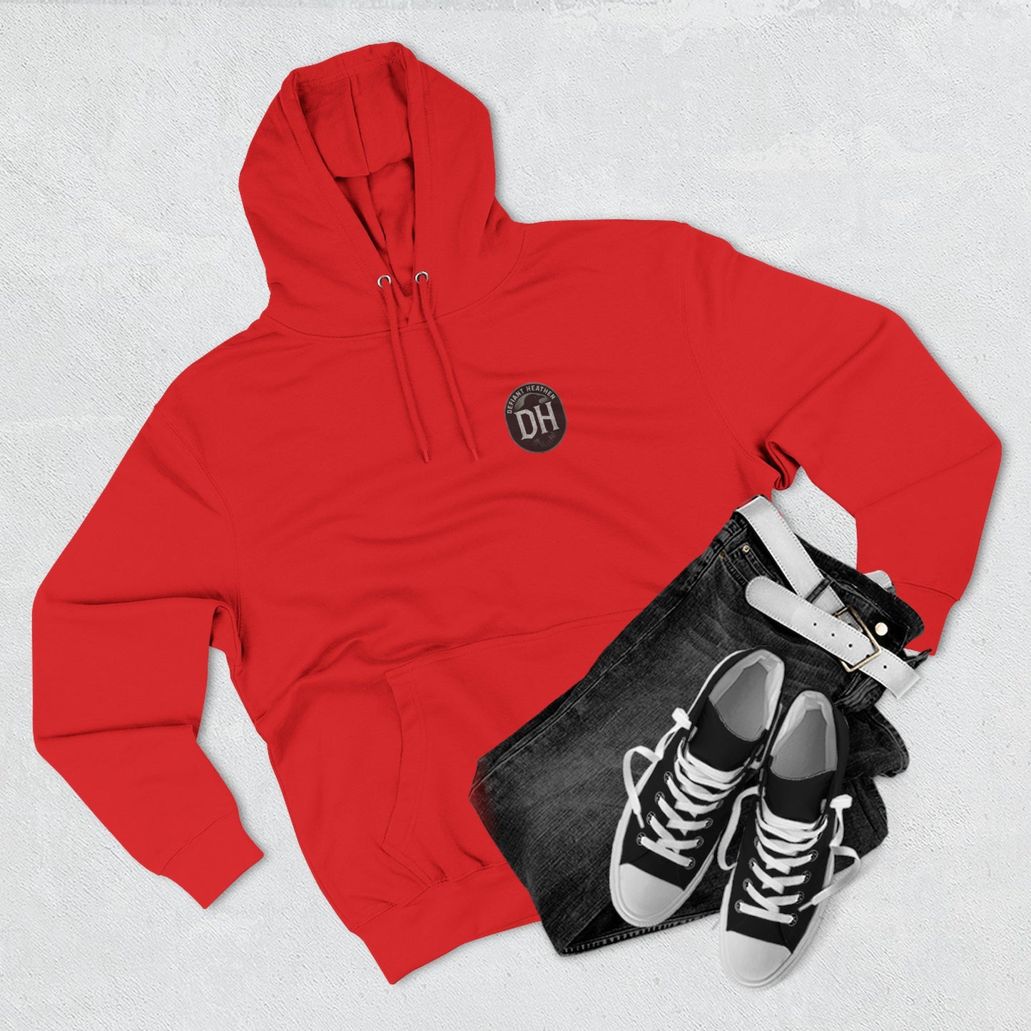 Nyx 'She Who Casts the First Shadow' Fleece Hoodie — Dark Mythology Apparel