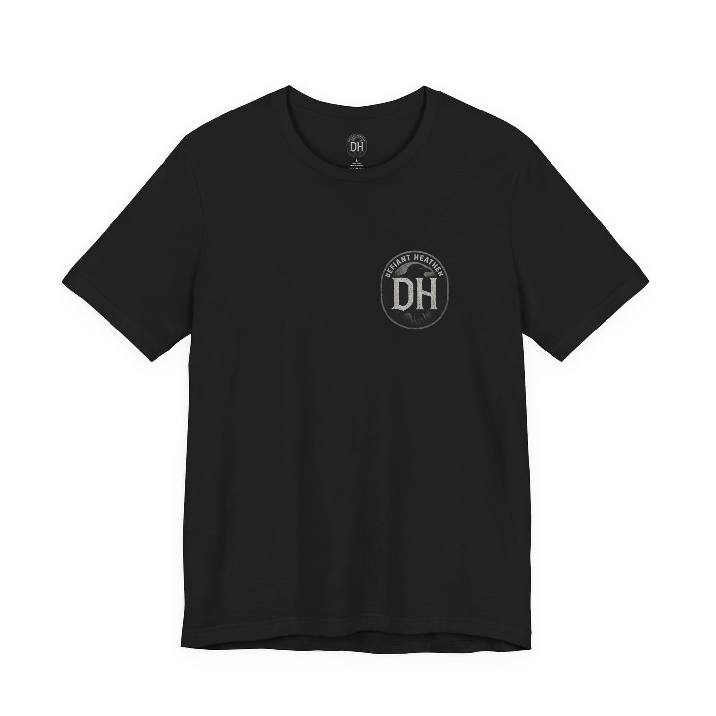 No Masters No Mercy Graphic Tee — Rebellious 'Stay Defiant' Short Sleeve Shirt