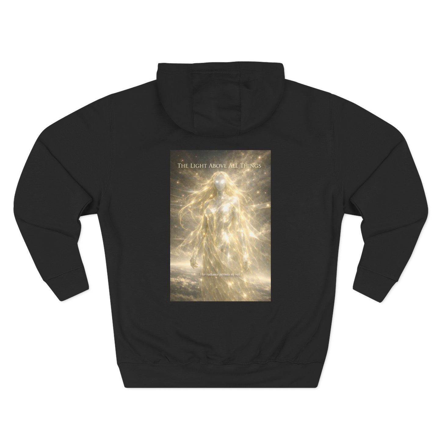 The Light Above All Things Hoodie — Mythic Aether Fleece Pullover