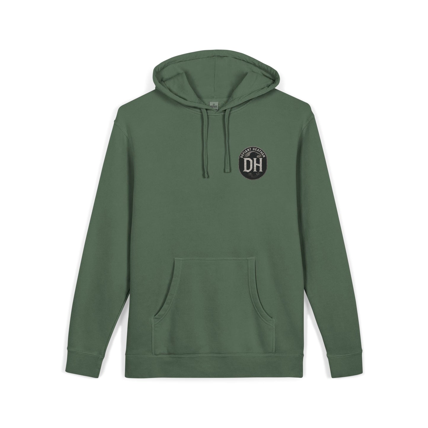 Gritty Question Graphic Hoodie — 'Are You a Folder or a Wadder?'