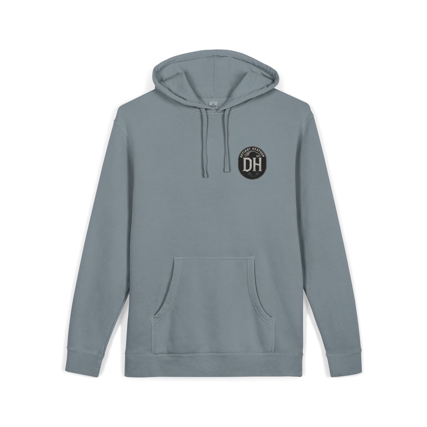 Gritty Question Graphic Hoodie — 'Are You a Folder or a Wadder?'